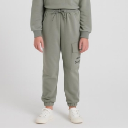 KIZ 9/12 YAŞ BEAUTIFUL BASKILI KARGO CEP TEK ALT