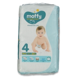 MOFFY JUMBO NO:4 7/18 KG (60 PCS X 4)