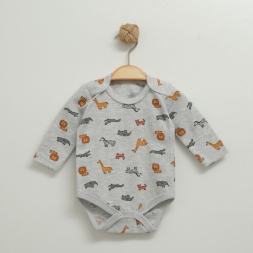 UNISEX 12 Ay,18 Ay,24 Ay,3 Yaş HAYVANLAR ALEMİ KOL