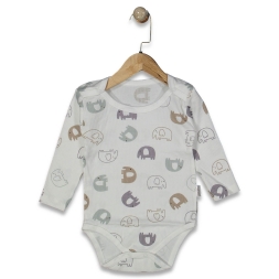 UNISEX 12 Ay,18 Ay,24 Ay,3 Yaş FİL KOLLU BÜYÜK BAD