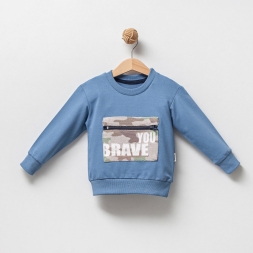 OVERDO ERKEK 1-4 YAŞ 2 İP CEPLİ SWEAT