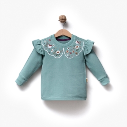 OVERDO KIZ ÇOCUK FIRFIRLI SWEAT