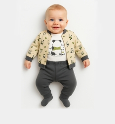 PANDA DESEN 3\'LÜ TAKIM (3 AY-6 AY-9 AY)