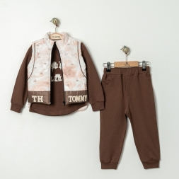 ERKEK 9/24 AY TOMMY NAKIŞLI ÜÇLÜ TAKIM