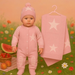 UNISEX 6/6 AY YİLDİZ TULUM BATANYE SAPKA