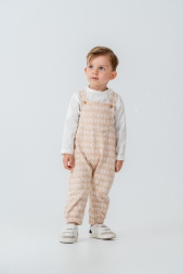 TUFFY BEAR BASKILI ERKEK BEBEK SLOPET