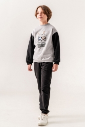 TUFFY EXTREME BASKILI ERKEK ÇOCUK İKİLİ TAKIM