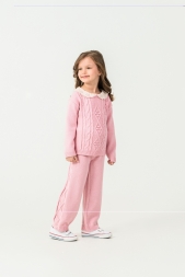 Tuffy Kız Çocuk İkili Triko Takım-02705