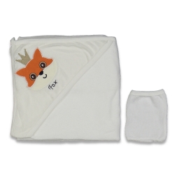 UNISEX 1/12 AY KEDİ NAKIŞLI HAVLU SİLGİ