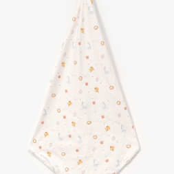 UNISEX 1/18 AY SEVİMLİ LEOPAR DESEN ÇİFT KAT BATTA