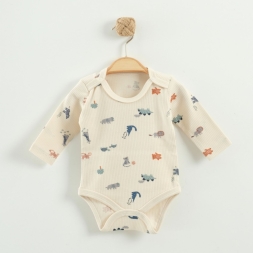 UNISEX 12 Ay,18 Ay,24 Ay,3 Yaş YENİ SAFARİ KOLLU B