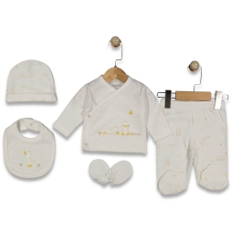 UNISEX 1/3 AY CİVCİV NAKIŞLI 5 Lİ ZIBIN TAKIMI