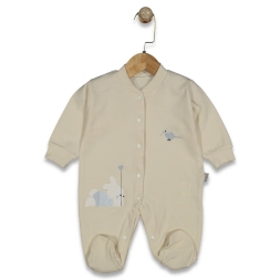 UNISEX 1/6 AY KALPLİ KUŞ BEBE TULUM
