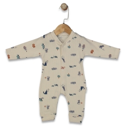 UNISEX 1/6 AY YENİ SAFARİ MANŞETLİ TULUM