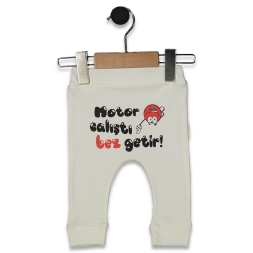 UNISEX 1/9 AY MOTOR ÇALIŞTI BEZ GETİR BASKILI MANS