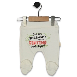 UNISEX 1/9 AY SU AN SESSİZİM BASKILI PATİKLİ TEK A