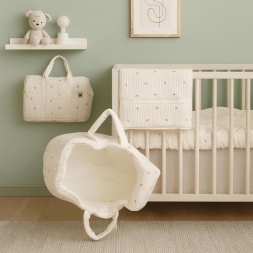 UNISEX 1/9 AY TULİP DESENLİ İKİLİ TAŞIMA SETİ