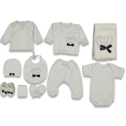 UNISEX 3/3 AY 10 PARÇA EKONOMİK TAŞ BASKILI ZIBIN