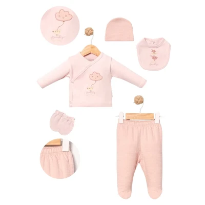UNISEX 3/3 AY BULUTLU KUŞ 5 Lİ ZIBIN TAKIMI