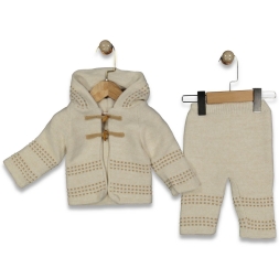 UNISEX 3/3 AY ÇİZGİ ÖRGÜ TAKIM