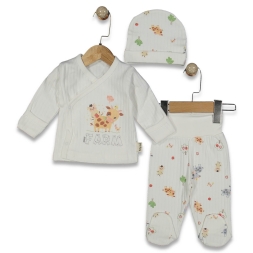 UNISEX 3/3 AY İNEKLİ BAHÇE-ASKIDA ZIBIN TAKIM