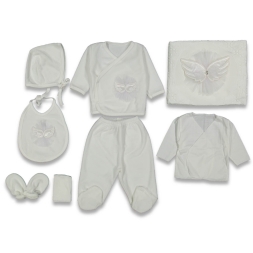 UNISEX 3/3 AY KADİFE 8 Lİ SET KANATLI