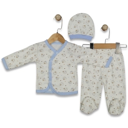 UNISEX 3/3 AY RAPORLU PANDA DESEN ZIBIN