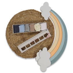 UNISEX 3/3 AY YENİDOĞAN KUTULU 6 Lİ ÇORAP