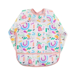 UNISEX 3/8 YAŞ AKTİVİTE VE BOYAMA ÖNLÜĞÜ GEOMETRİK