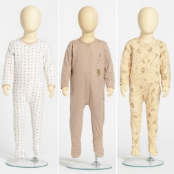 UNISEX 3/9 AY PATİKLİ UÇURMALI TULUM