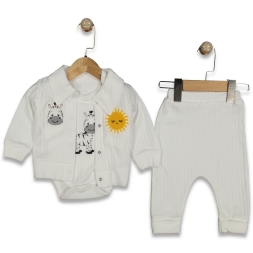 UNISEX 3/9 AY ZEBRA 3\'LÜ TAKIM