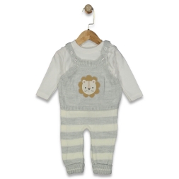 UNISEX 6/12 AY ASLAN NAKIŞLI BAHÇIVAN SALOPET