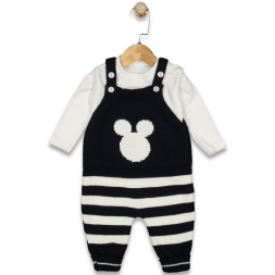 UNISEX 6/12 AY SEVİMLİ FARE TRİKO BAHÇIVAN TULUM