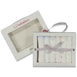 UNISEX 6/6 AY KUTULU PENYE MENDİL 6 LI