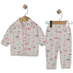 UNISEX 6/6 AY UYUYAN AY OYALI  PJAMA TAKIM