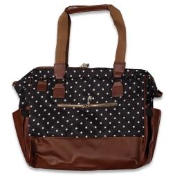 UNISEX ANNE PUANLI TAŞIMA ELÇANTASI