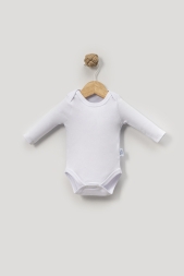 Uzun kollu Çıtçıtlı  Body Zıbın 24-36-48 ay