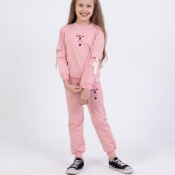 KIZ 9/12 YAŞ LOVE ME TAŞLI KAPLİ İKİ İPLİK 2 Lİ  T