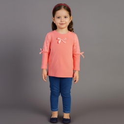 KIZ 2/6 YAŞ YARIM KOL GÜPÜRLÜ BADİ