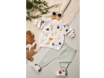 UNISEX 6/24 AY ZÜRAFA BEBE TAKIM