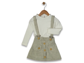 KIZ 2/5 YAŞ SALOPET ETEK