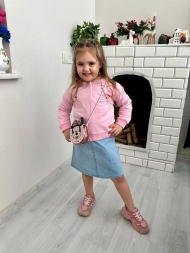 2-10 YAŞ 6'LI MİNNİE MOUSE HIRKALI JİLE TAKIM