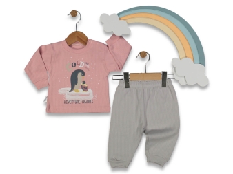 UNISEX 6/18 AY PENGUEN İKİLİ TAKIM