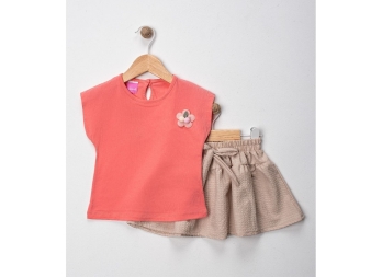 KIZ 6/18 AY ÇİÇEK AKSESUARLI TAKIM