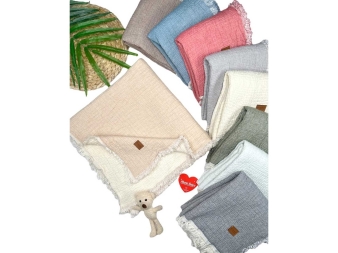 UNİSEX 9/24 AY YAN PÜSKÜLLÜ BEBEK BATTANİYESİ