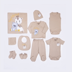 ZÜRAFA BASKILI 10 LU SET