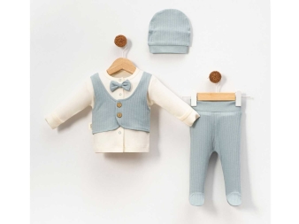 ERKEK 3/3 AY YELEKLİ 3 LÜ ZIBIN TAKIM