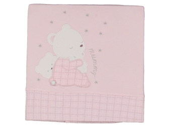 UNISEX 1/9 AY PONPONLU UYUYAN AYI NAKIŞLI KARELİ BATTANİYE 