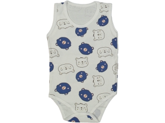 UNISEX 4/6 YAŞ AYI KAFASI BATTAL BADİ