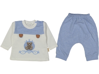 ERKEK 3/9 AY AYICIKLI 2Lİ SWEAT TAKIM 